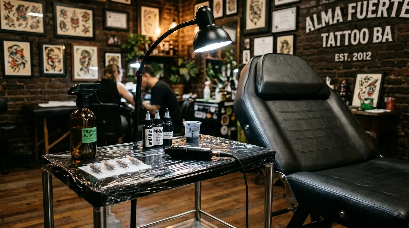 Estudio de tatuajes profesional y equipamiento en Buenos Aires en Corrientes